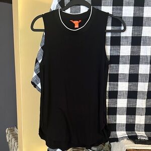Joe Fresh Black Sleeveless Tank Top